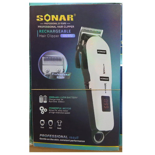 Sonar SN-072 Rechargeable Hair Clipper