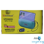 Boombest LN-1009BT Wireless Bluetooth Speaker with FM Radio, USBTF Card Support & Heavy Bass – Hands-Free Calling