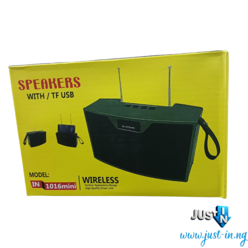 Boombest LN-1016mini Bluetooth Speaker – Portable Super Bass Wireless Speaker with FM Radio, Solar Charging, TF_USB Playback, Carry Handle