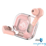 Fsudz F1 Bluetooth 5.3 Wireless Earbuds with Charging Case – Available in Multiple Colors (Black, Blue, Pink, Green, White)