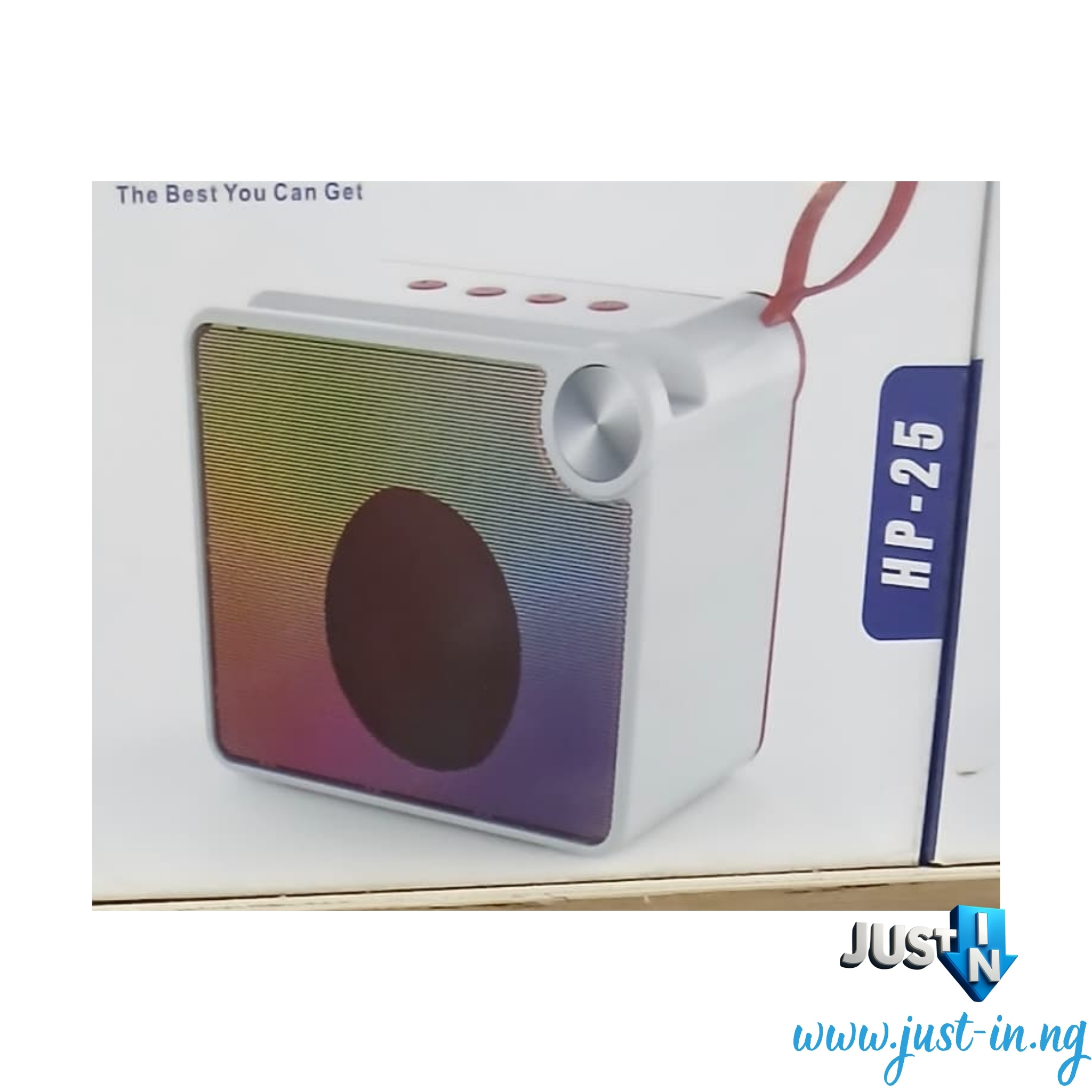 HP-25 Retro Portable Bluetooth Speaker with TWS Pairing, FM Radio, USBTF Support & 5W High-Fidelity Sound