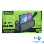 Hapilife L10 Portable 8W Bluetooth Speaker with FM Radio, USBTF Support, and Hands-Free Calling