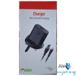 Itel Micro-USB Charger – Fast Charging, Durable Cable, 5V1A Output, Short Circuit Protection