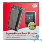 Itel PowerPluse Fast Charging Bundle – 27000mAh Power Bank with 22.5W PD3.0 & QC3.0 + 18W Quick Charger for All Devices