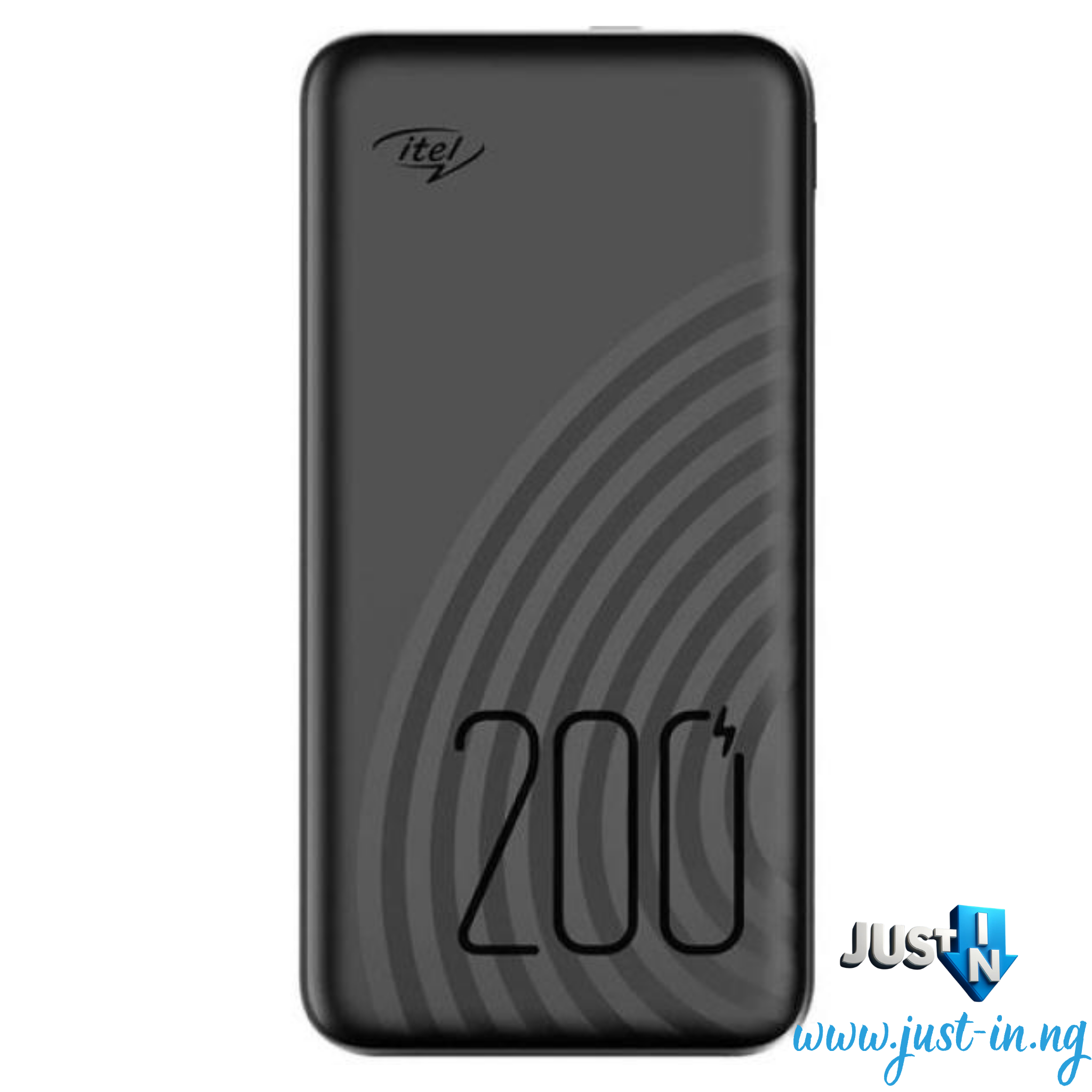 Itel Star 200 20000mAh Power Bank with Dual USB Output, Fast Charging, LED Light, and Safety Protection