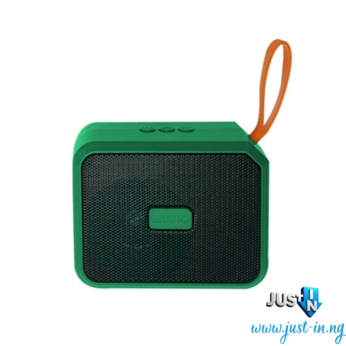 Music Wireless Bluetooth Portable Speaker with USB, SD Card, FM Radio, Aux Input & Carry Strap – Indoor_Outdoor Use