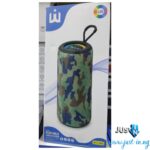 WUF-W35 Wireless Bluetooth Speaker – Camouflage Portable Speaker with 360° Stereo Sound, LED Lights & Hands-Free Calling