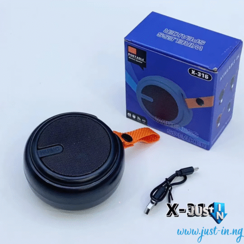 X-316 Portable Bluetooth Speaker with FM Radio, Memory Card Slot, 10W RMS Output & Long Battery Life – Compact Outdoor Wireless Speaker