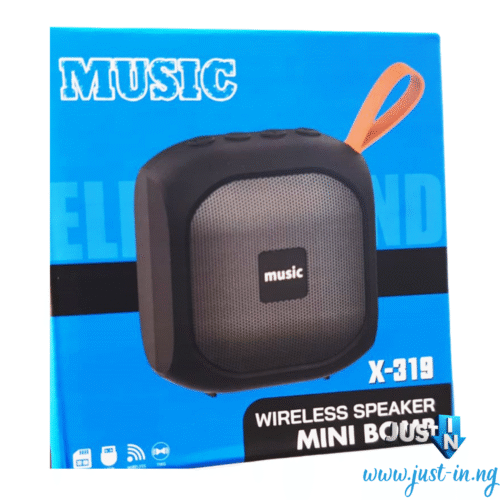 X-319 Mini Bomb Wireless Bluetooth 5.1 Portable Speaker with USB, SD Card, FM Radio