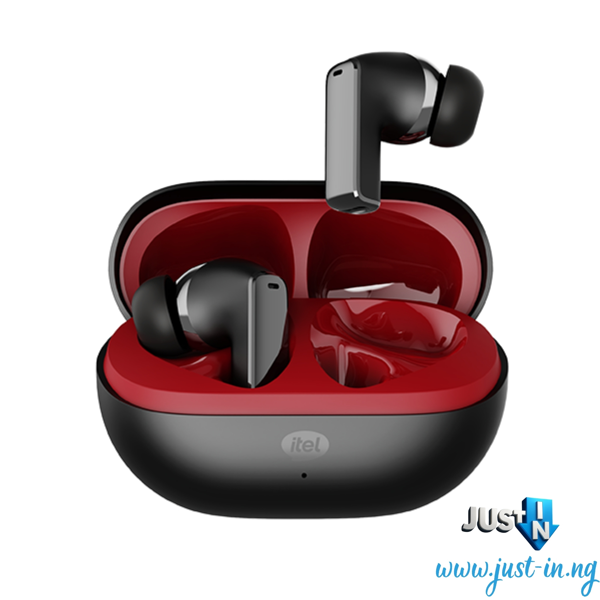 itel BudsNeo 3 Wireless Earbuds – 100H Playtime, Super Bass, Bluetooth 5.3, ENC Noise Cancellation, IPX5 Water-Resistant, Gaming Mode