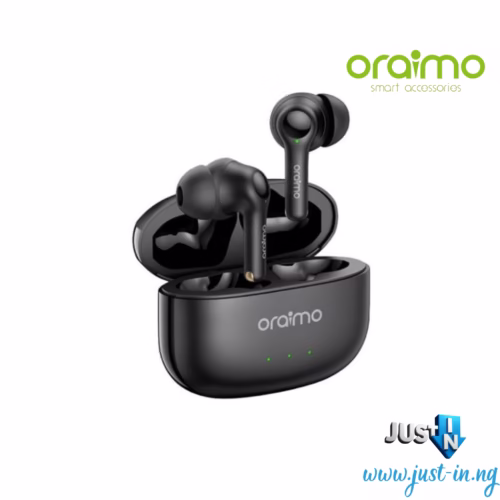 Oraimo BT Earphone OEB-E104DC FreePods 3C – True Wireless Earbuds with Environmental Noise Cancellation (ENC), 36-Hour Battery Life & Type-C Fast Charging
