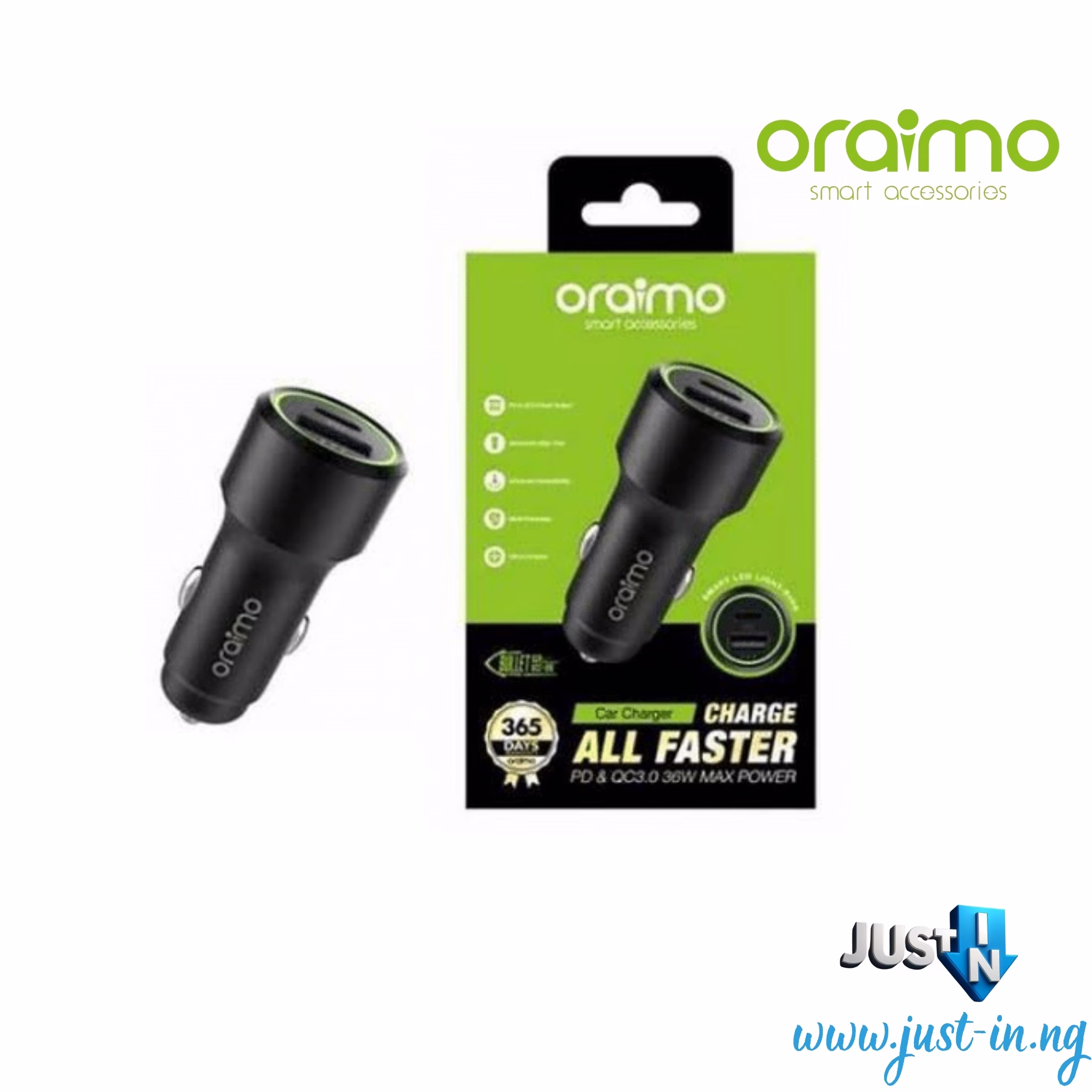 Oraimo Car Charger OCC-91D