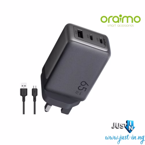 Oraimo Charger OCW-7652U+116CC HyperGan 65